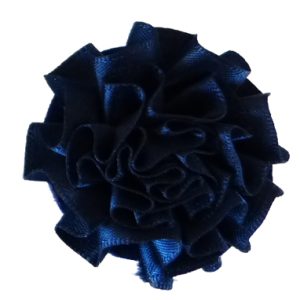 Navy Carnation Lapel Pin