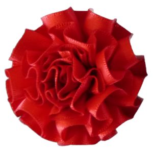 Red Carnation Lapel Pin