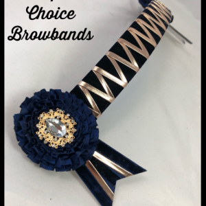 AB4106 Navy & Rose Gold