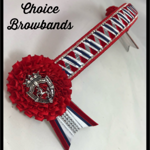 AB4168 Red, Navy & White