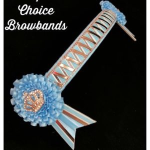 AB4227 Baby BLue & Rose Gold
