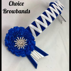 AB4272 Royal Blue & White