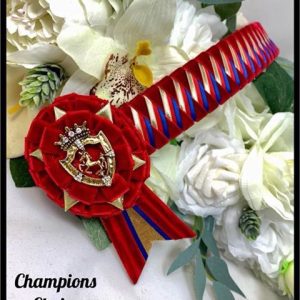 AB4356 Red, Royal & Gold