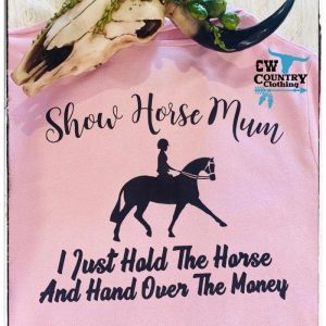 Show Horse Mum Top Pale Pink (Copy)