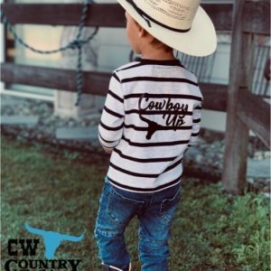 In Stock T - Childs 0 Cowboy Up