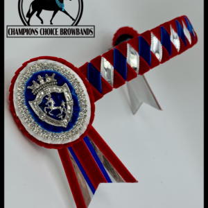 AB4638 Red, Royal & Silver
