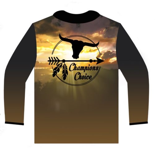 Sunset Horse Sun Protection Shirt- Adults - Image 2