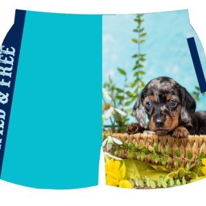 Blue Snag Footy Shorts- Adults