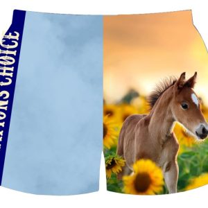 Horse Footy Shorts- Kids