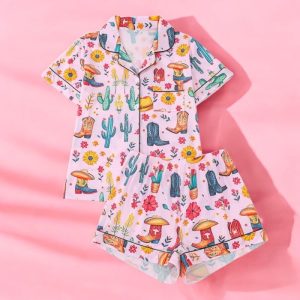 Pink Boots Pyjamas #06