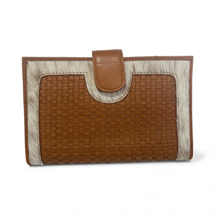 Los Ang- Jersey Hairon & Tan Woven Leather