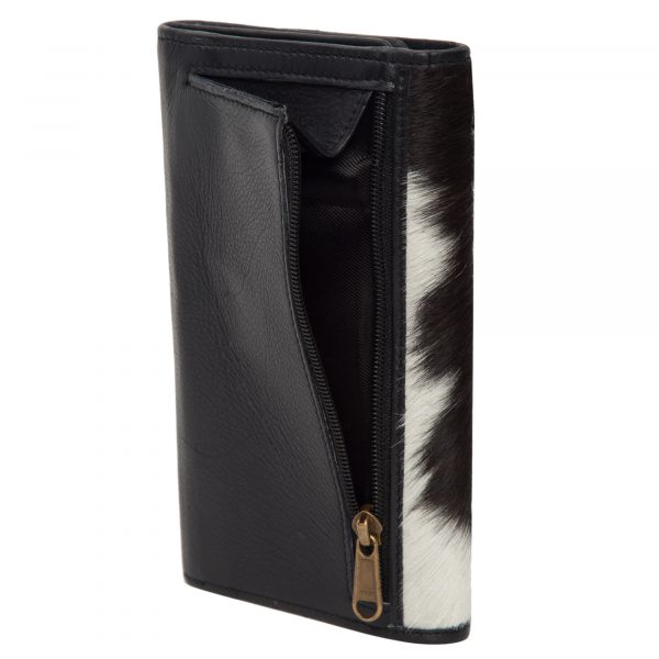 Vegas- Jersey Hairon & Dark Brown Leather - Image 3