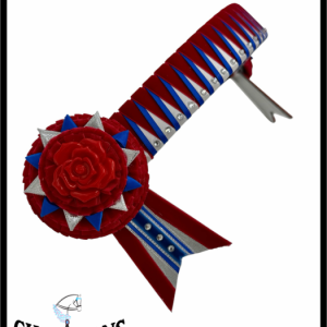 AB6039 Red, Royal & White